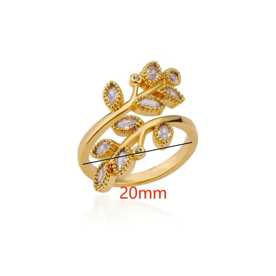 Golden Glide Ring